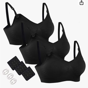 Set of 3 nursing bras